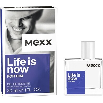 

Mexx Life Is Now For Him Eau De Toilette 30ml