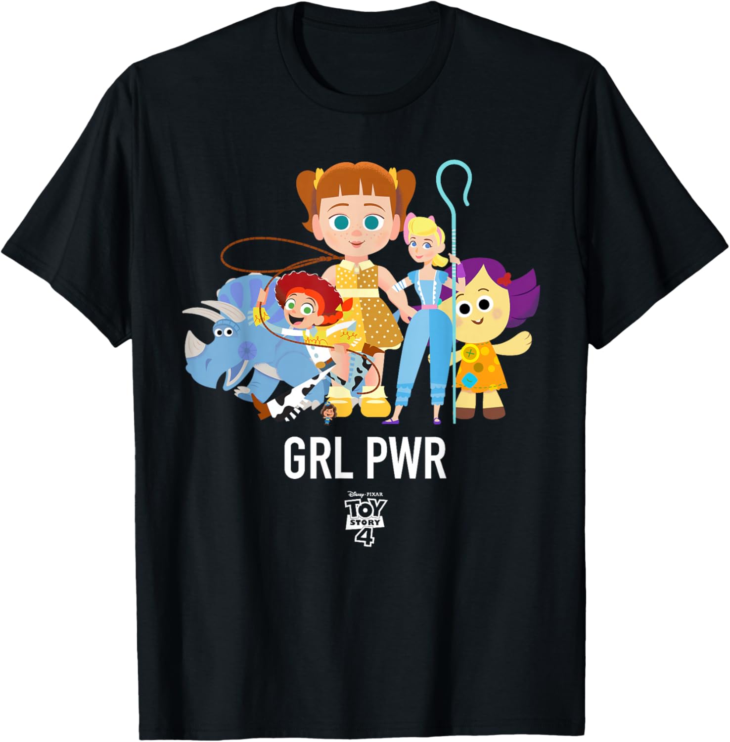 

Футболка Disney Pixar Toy Story 4 GRL PWR, черная