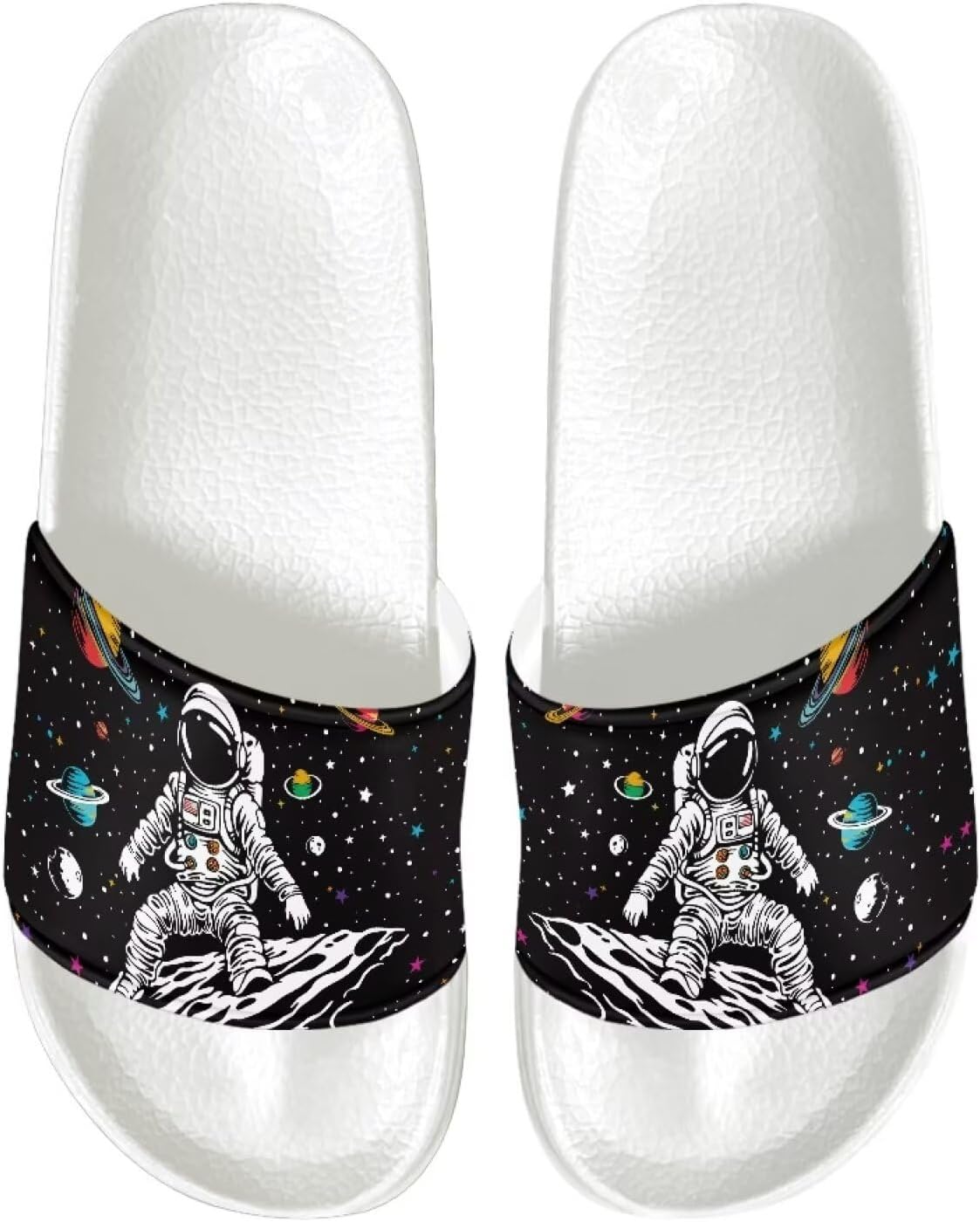 

Сланцы Vuriqeby Cloud для женщин и мужчин, шлепанцы для прогулок, быстро сохнущие, с подошвой против скольжения для бассейна и пляжа, размер 5-14, белая подошва