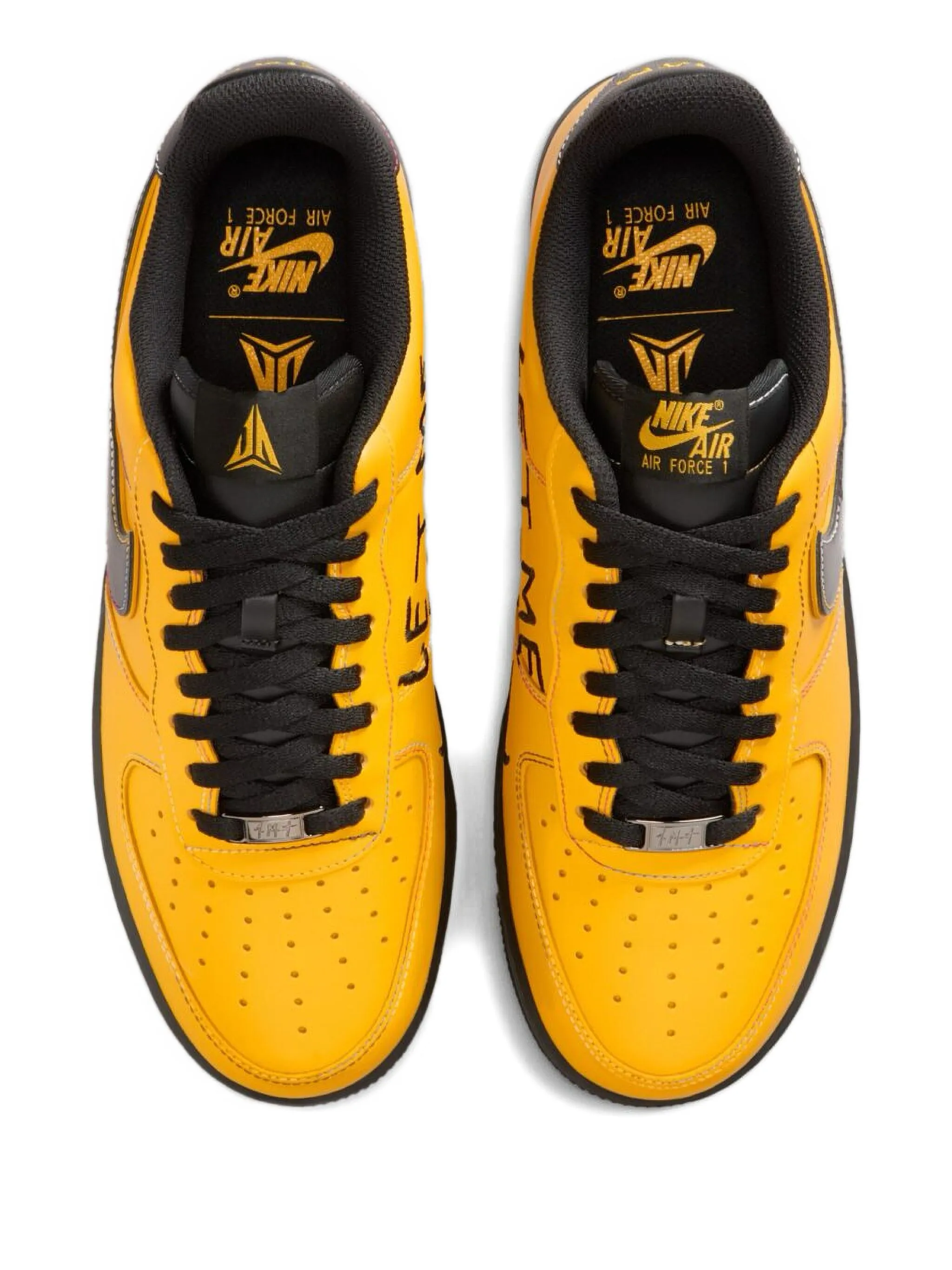 Кроссовки Air Force 1 из коллаборации с Ja Morant Sundial Nike, желтый — фото 2