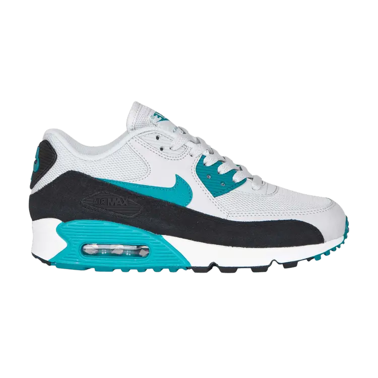 Кроссовки Nike Wmns Air Max 90 Essential 'Pure Platinum Radiant Emerald', белый