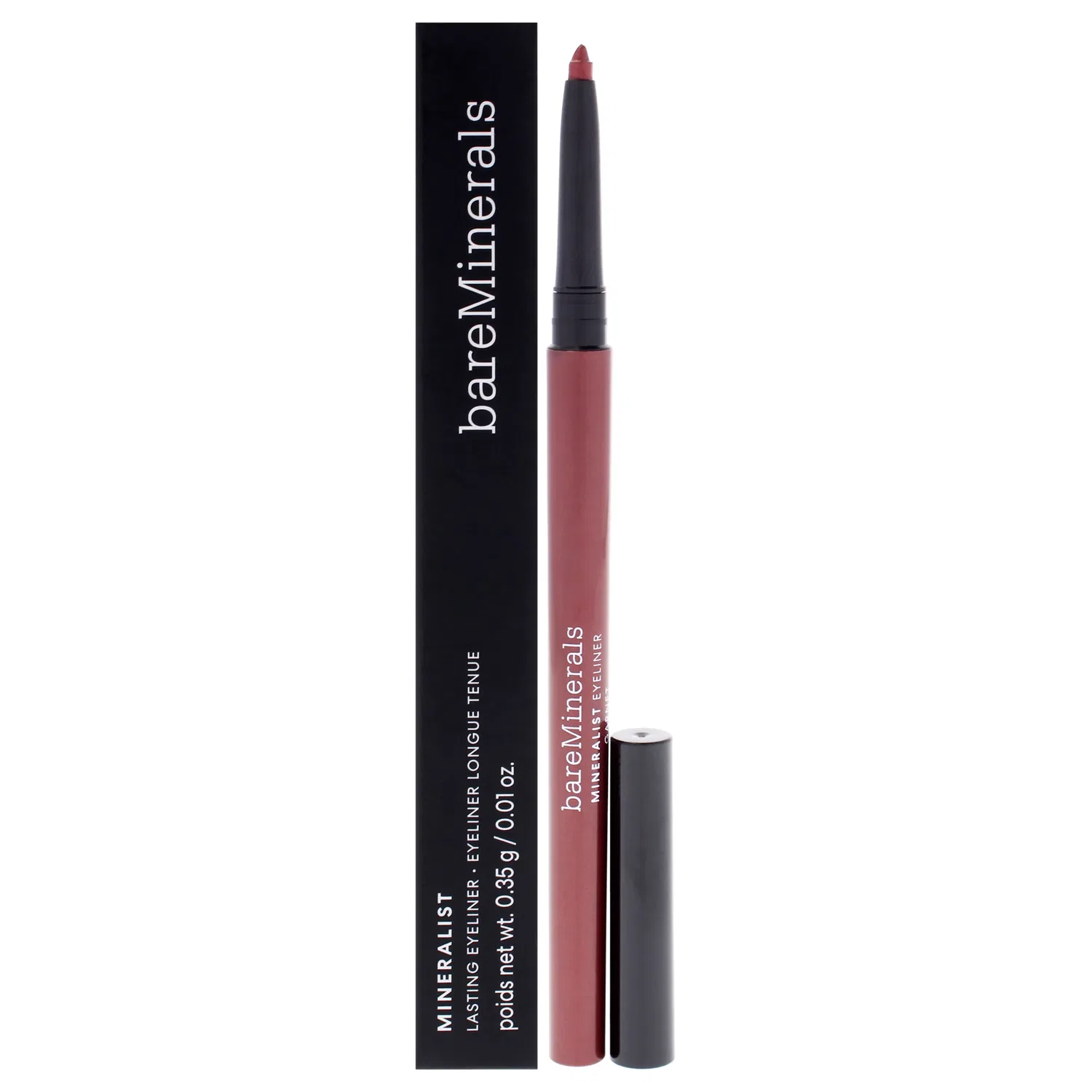 Стойкая подводка для глаз Mineralist Lasting Eyeliner - Garnet от bareMinerals для женщин - 0,012 унции, коричневый
