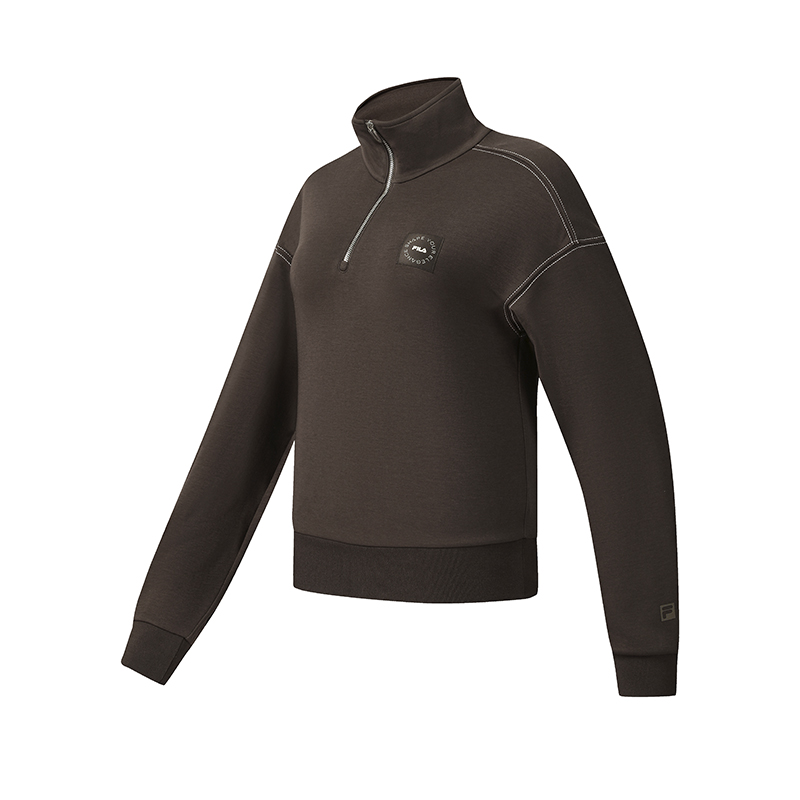 

Фитнес-толстовка женская FILA, Dark Earth Tone