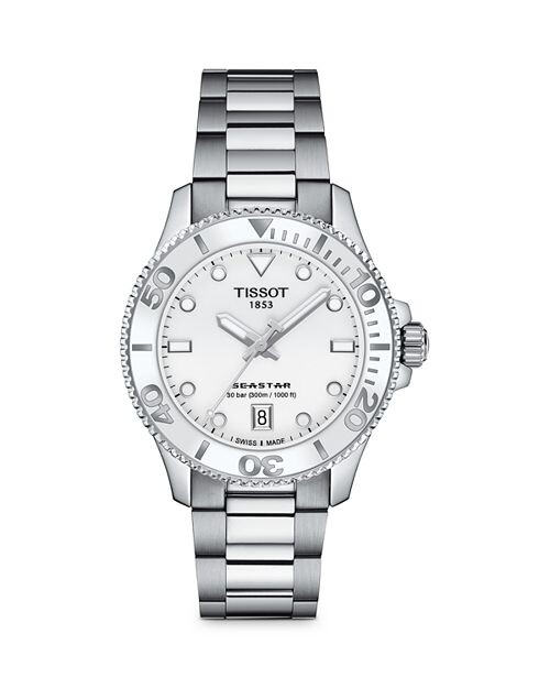 

Часы Seastar 1000, 36 мм Tissot, цвет White