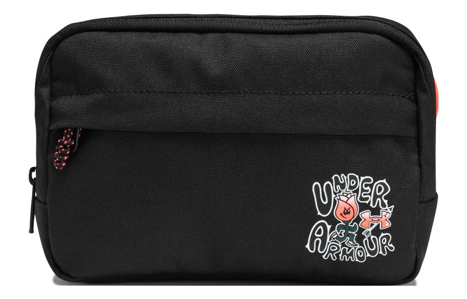

Under Armour Полиэстеровый поясной рюкзак, фанни-пак Regular Unisex черный, Black
