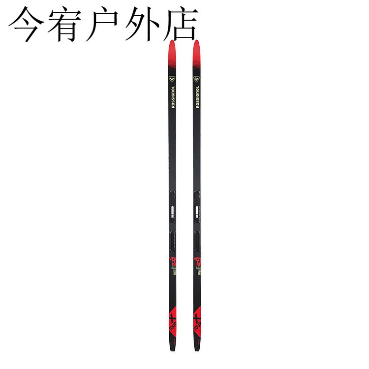 

Rossignol Беговые лыжи Little Chicken Rainbow Golden Rooster 2023/2024, двойная доска, VENTURE, черно-красные, 196 см