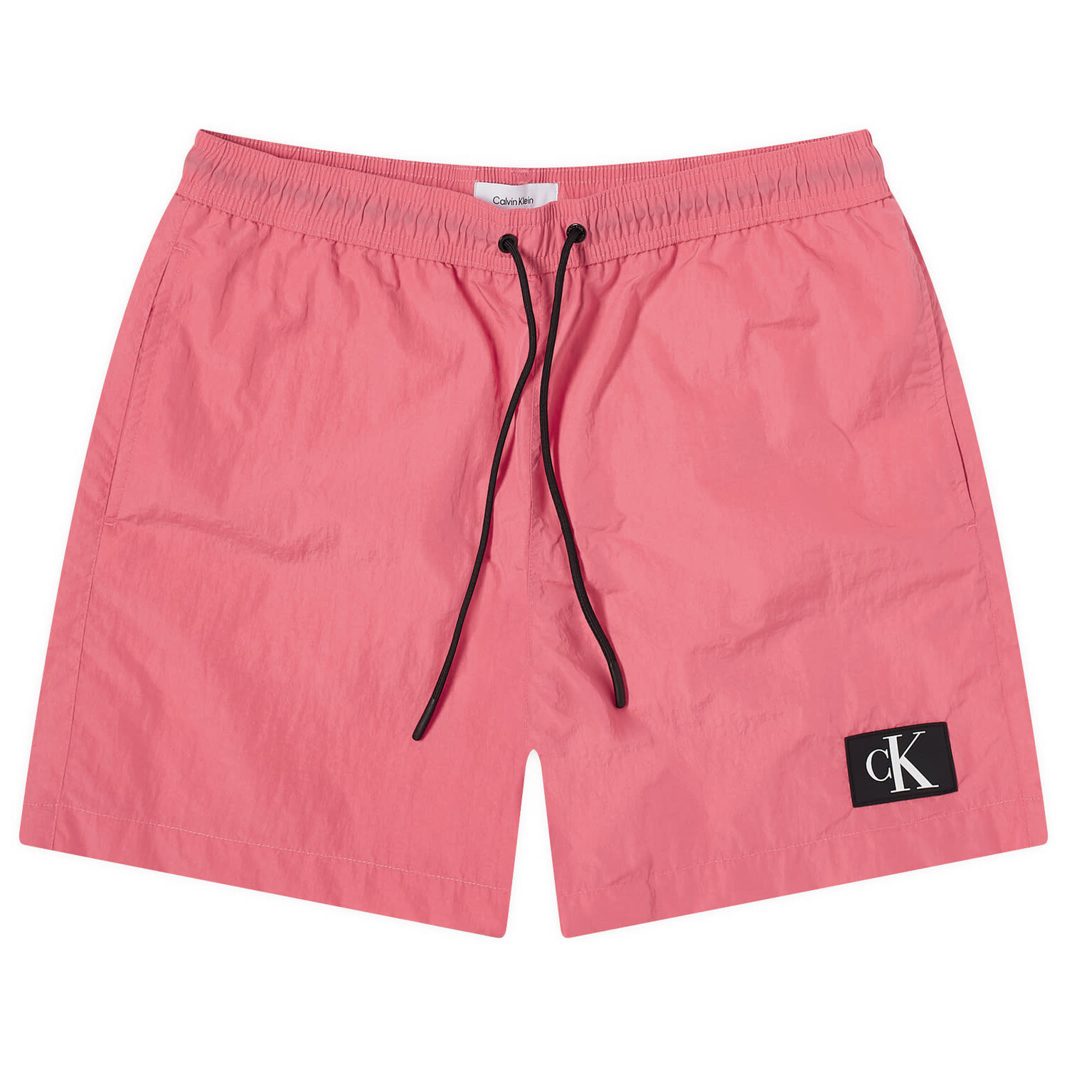 

Шорты для плавания Calvin Klein Monogram Logo Nylon Swim Shorts, розовый