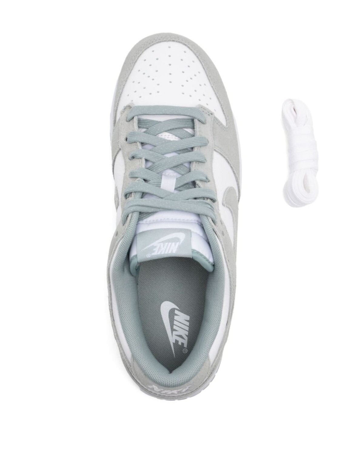 Nike кроссовки Dunk Low Retro, белый — фото 4