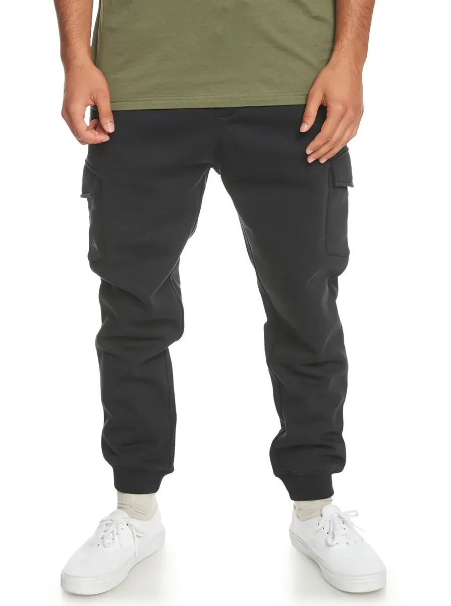 

Брюки-джоггеры Quiksilver "Карго", черный