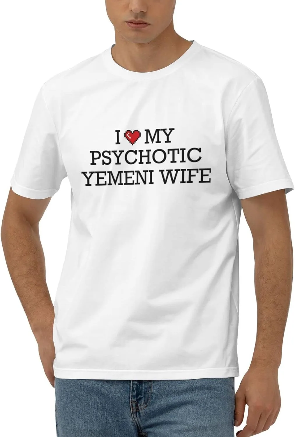 

Футболка Funny Tshirt I Love My Psychotic Yemeni Wife gaeruite