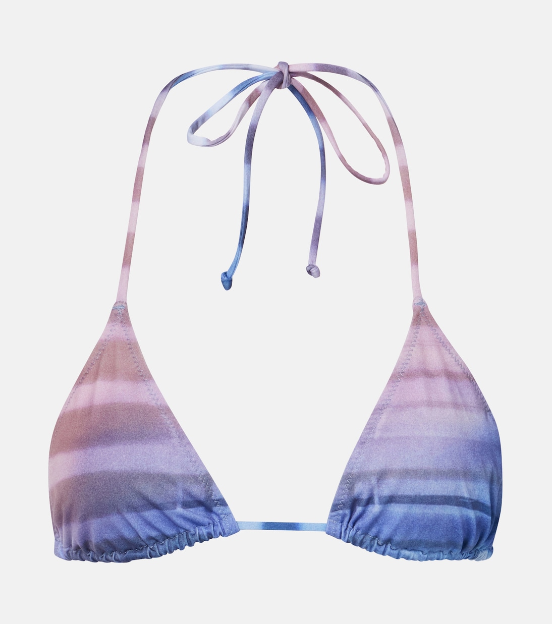

Бикини топ с бретелькой на шею Jean Paul Gaultier, Lightblue/Blue/Peach