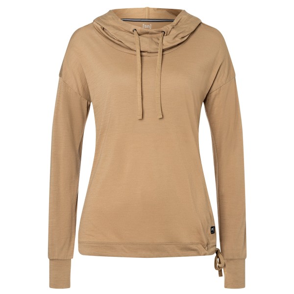 

Женская толстовка с капюшоном-воронкой Super.Natural, Oak
