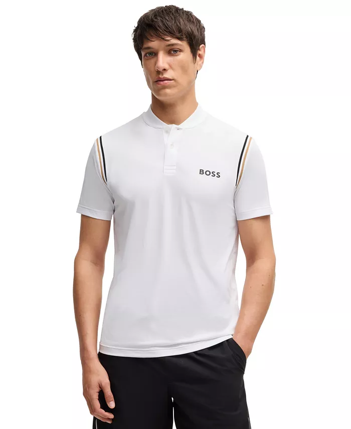 

Поло Hugo Boss x Matteo Men's Berrettini с контролем влажности, белый
