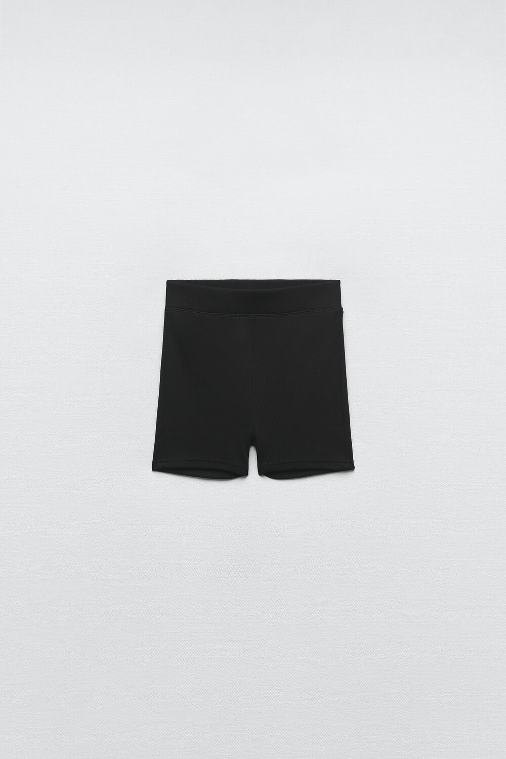 

Шорты в рубчик ZARA, черный