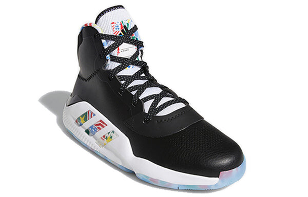 Кроссовки pro bounce 2019 Adidas, черный — фото 3