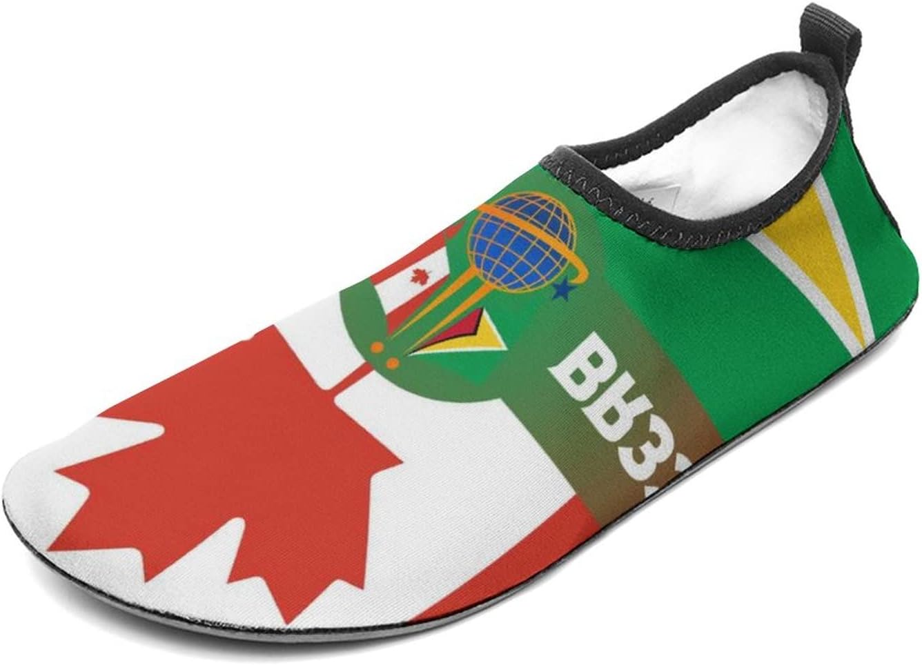 

Пляжная обувь Calculay Guyana - Trinidad с флагом Кейптауна (5x3 фута), обувь для плавания и пляжа для мужчин и женщин, обувь для йоги в бассейне, кроссовки для серфинга, 9/10women,7/8men Style-21