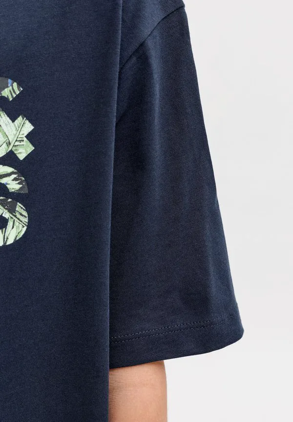 Футболка с логотипом jjejeff, размер ss, sn, jnr, с принтом. Jack & Jones Junior, Sky Captain — фото 4