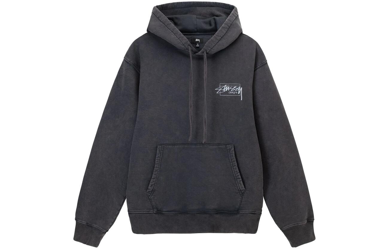 

Толстовка с капюшоном Stüssy Dyed Designs Stussy, зеленый