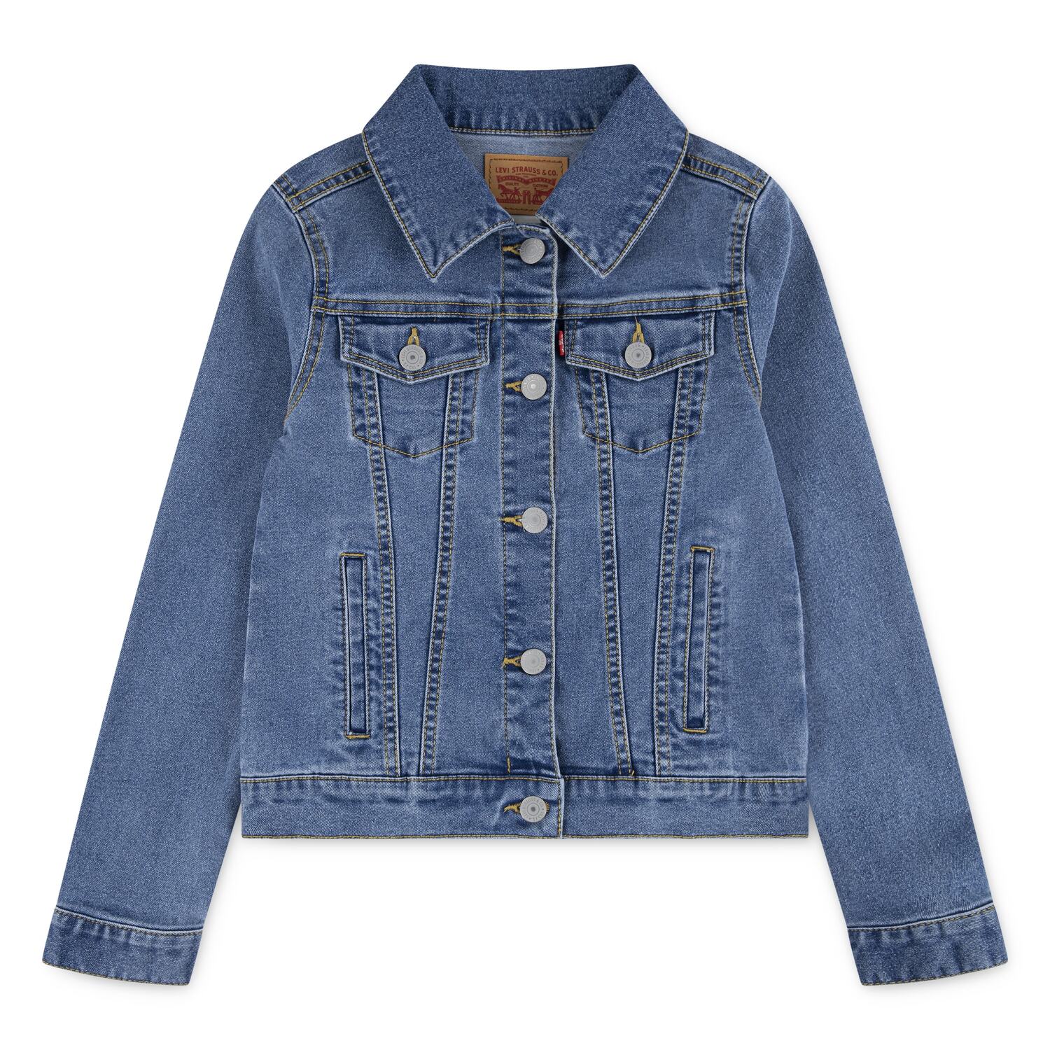 LEVI'S Куртка для межсезонья в синем дениме
