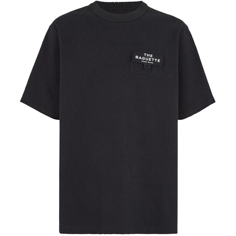 

Футболка Marc Jacobs с коротким рукавом и круглым вырезом FENDI, черная