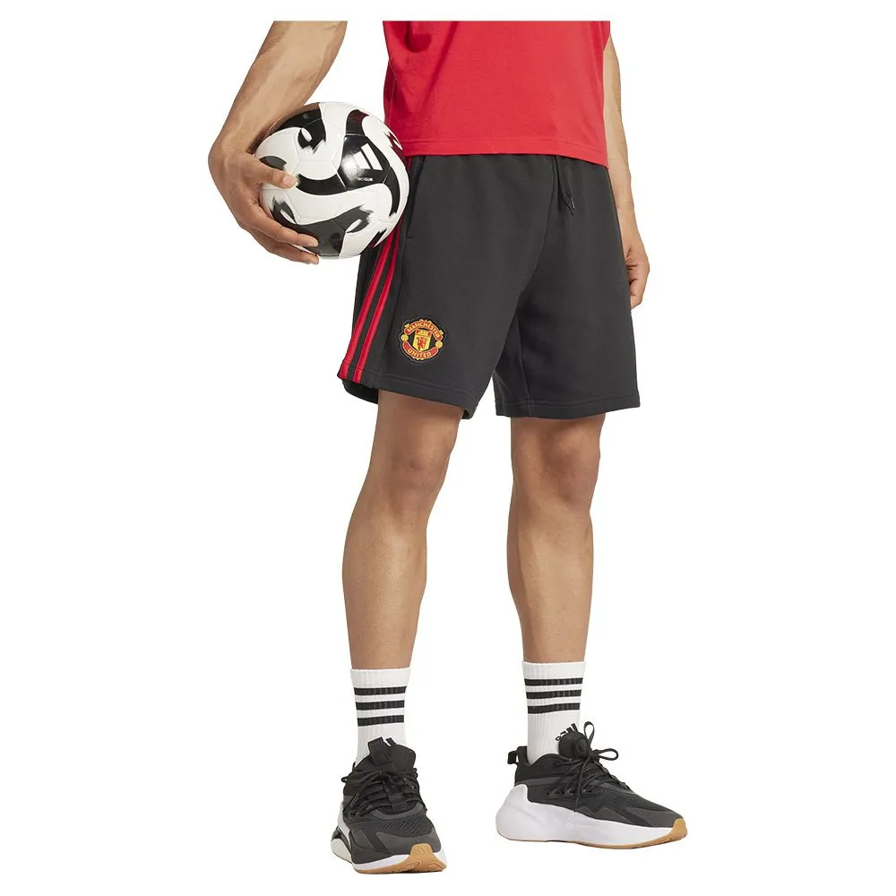Шорты adidas Manchester United 24/25 DNA, серый — фото 4
