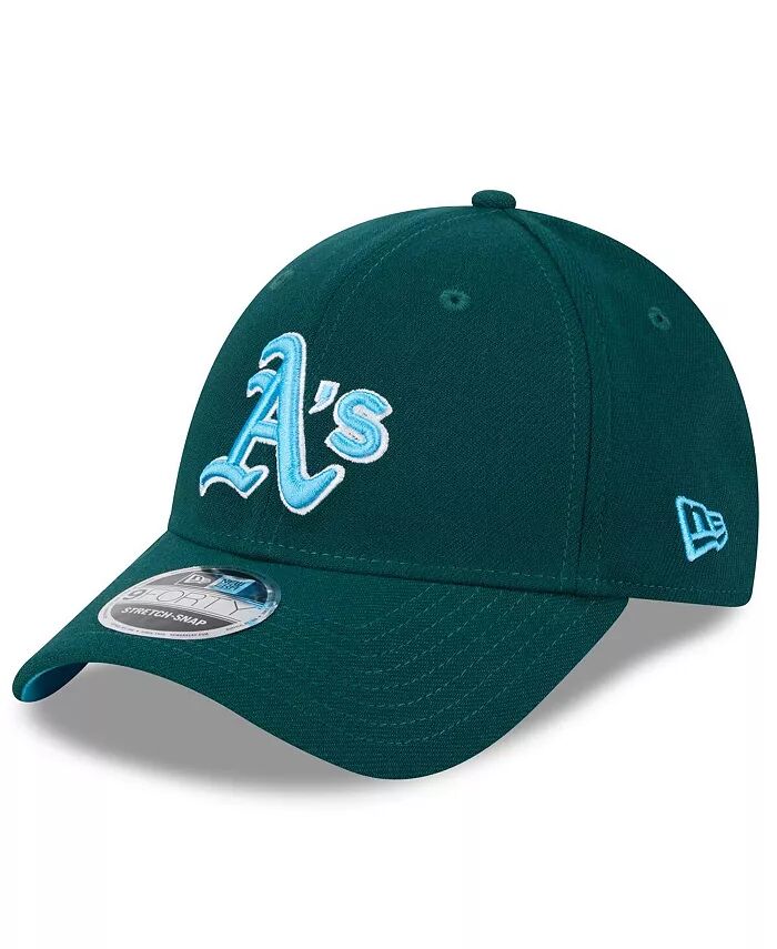 

Мужская зеленая шапка Oakland Athletics 2024 ко Дню отца 9FORTY с регулируемой высотой New Era