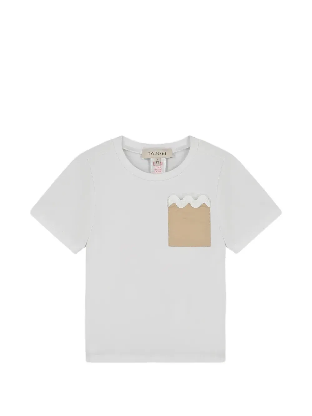 Костюм с украшением в виде банта Twinset Kids, белый