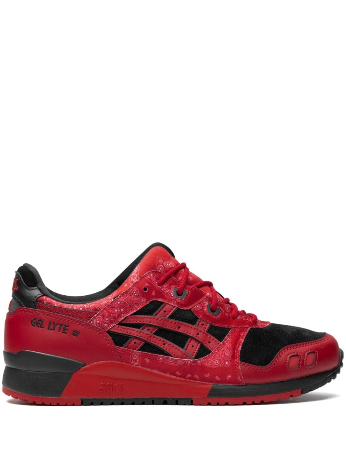 

ASICS кроссовки atmos X RED SPIDER X GEL-LYTE 3 Bandana Print, красный