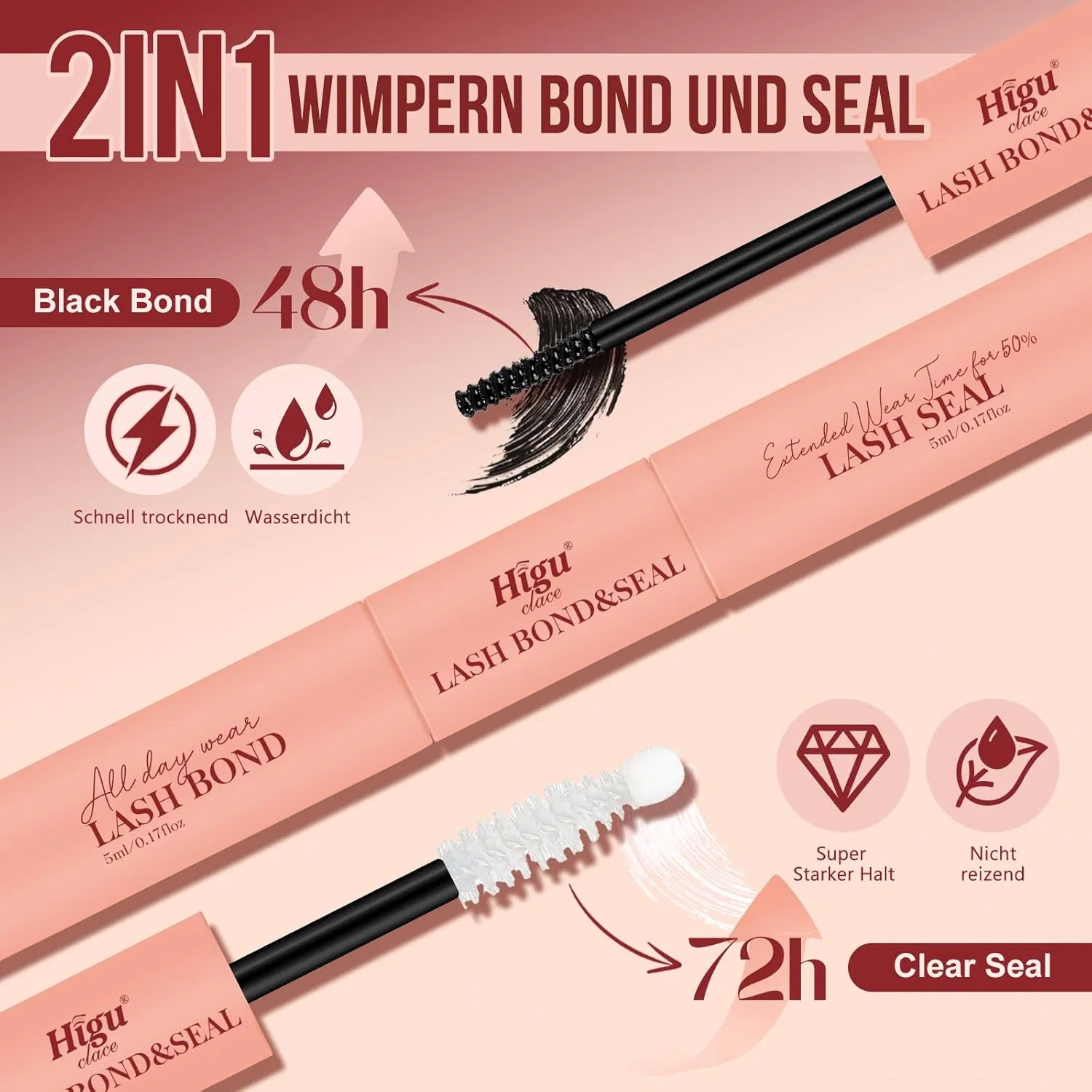 Набор для наращивания ресниц «Eyelash Extensions Set Mixed» от Higu clace Higu Clace, Cluster Lashes D 10-16Mm Xyt — фото 4