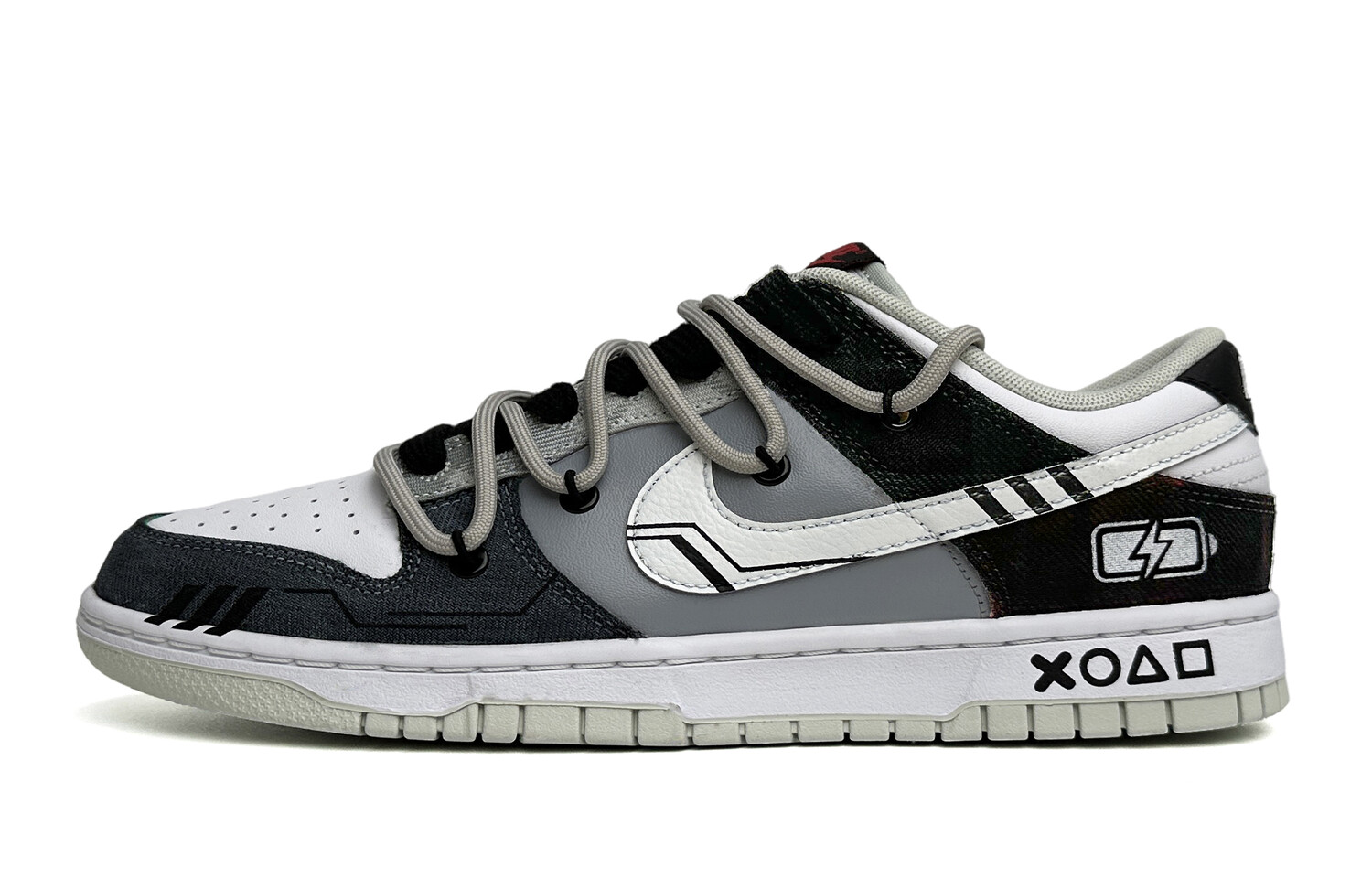 

Кроссовки Nike Dunk Skateboard Shoes Men Low-Top White Gray