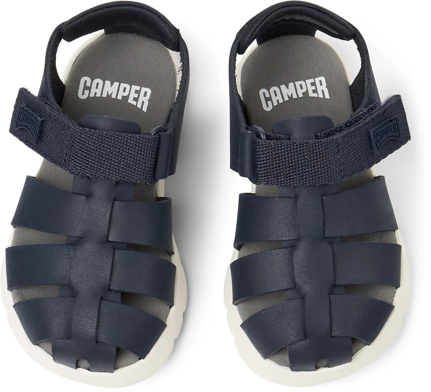 Сандалии Oruga из кожи, Camper, marine — фото 3