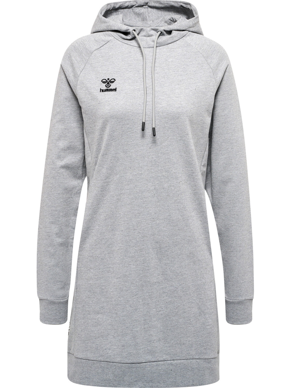 

Платье Hummel Hmlmove Grid Cotton Sweatdress, серый меланж