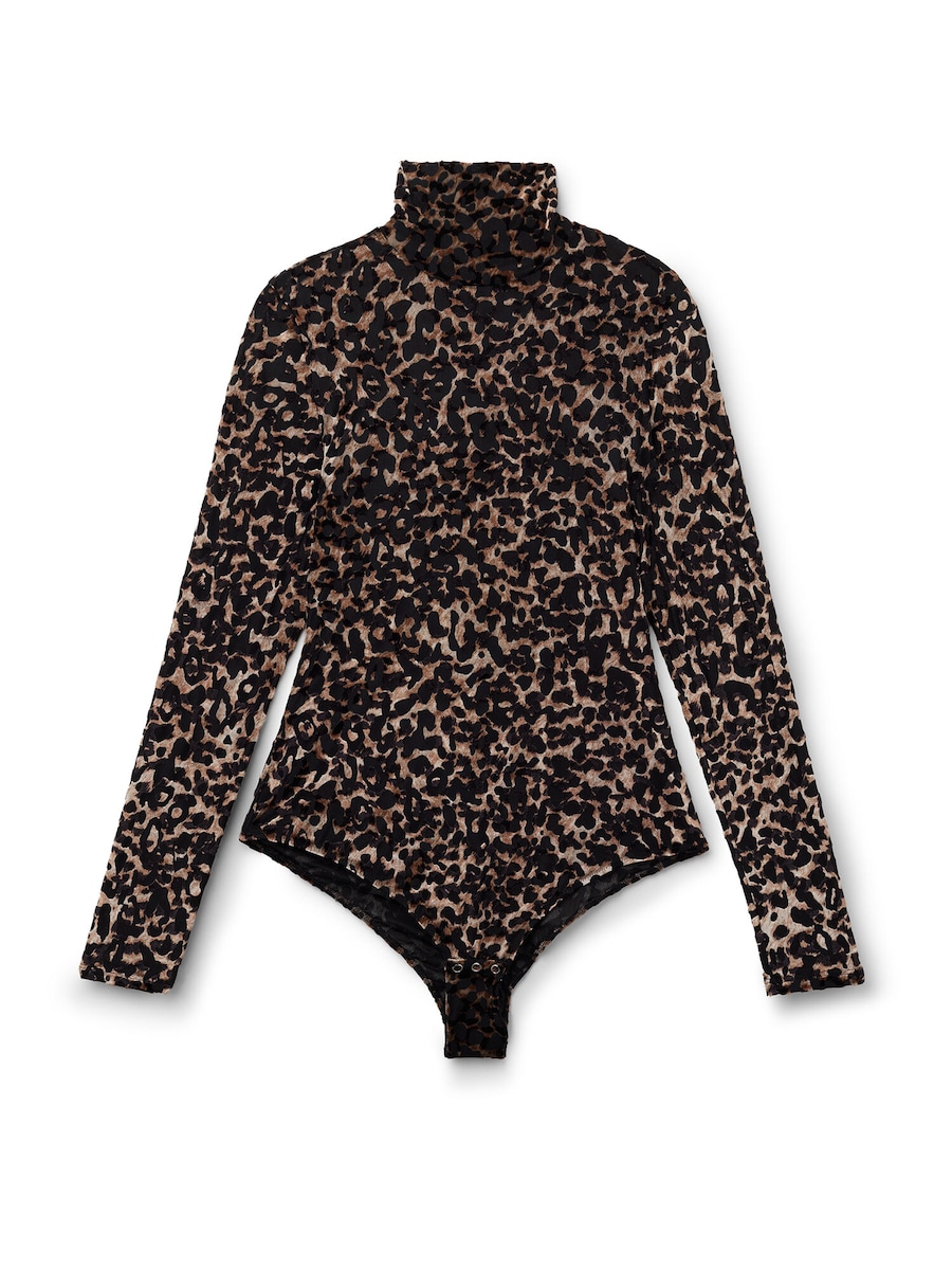 

Боди-рубашка INTIMISSIMI, коричневый/черный