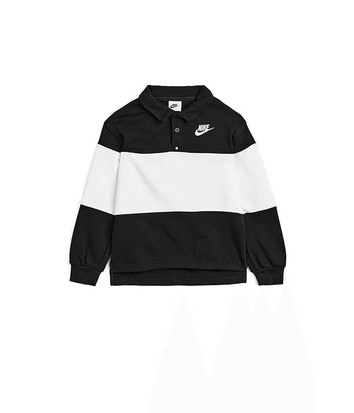 Рубашка поло регби длинный рукав Futura Nike Kids, Game Royal
