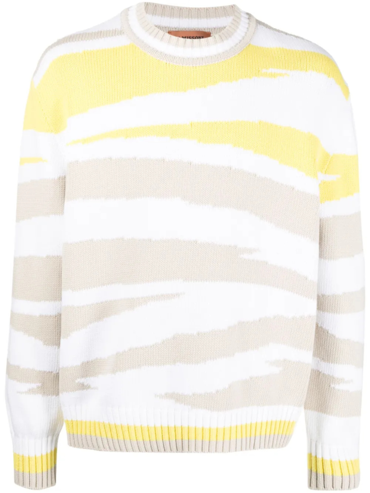

Missoni джемпер с зебровым принтом, белый
