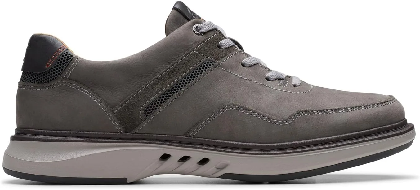 Мужские оксфорды Clarks Un Briley Vibe, темно-серый — фото 2
