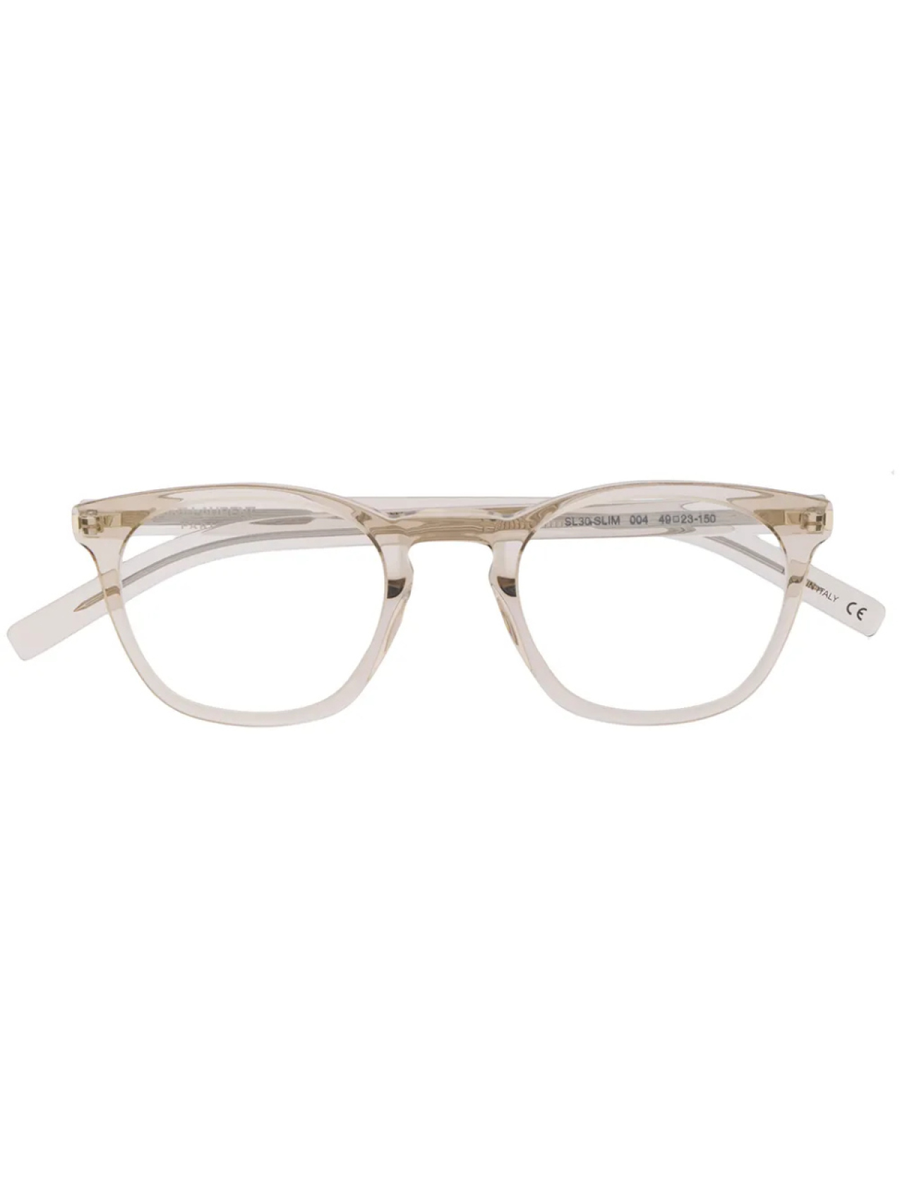 

Очки в роговой оправе Saint Laurent Eyewear, нейтральный