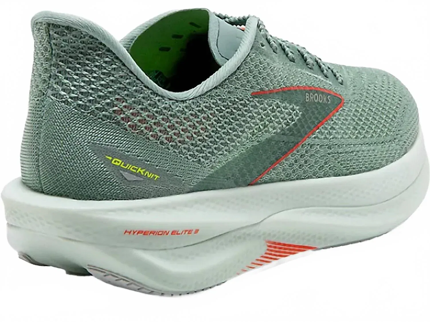 BROOKS Мужские беговые кроссовки Hyperion Elite 3 синего цвета (Surf/cherry/nightlife) — фото 4
