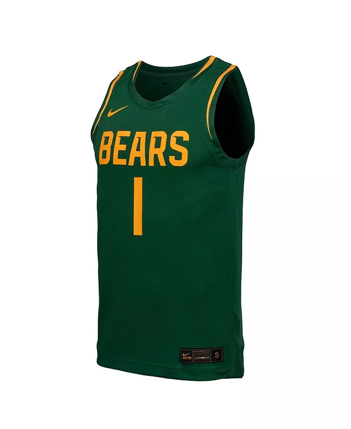 Мужская зеленая баскетбольная майка Baylor Bears Replica Nike — фото 3