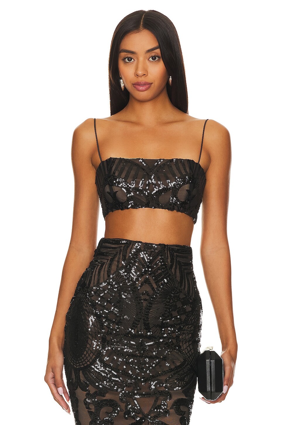 

Топ Nookie Mon Cherie Crop, черный