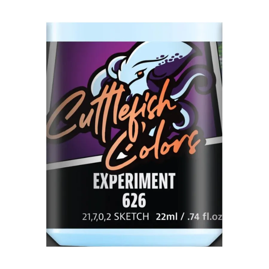 

Эксперимент 626, Cuttlefish Colors - Blues, Greens, and Purples (15ml)