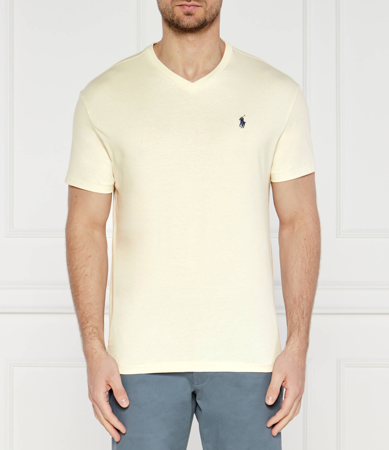 

Футболка POLO RALPH LAUREN Classic fit, бежевый
