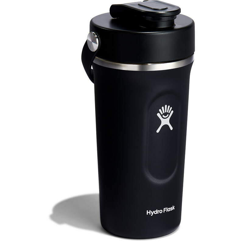 

Изолированная бутылка-шейкер на 24 унции Hydro Flask, черный