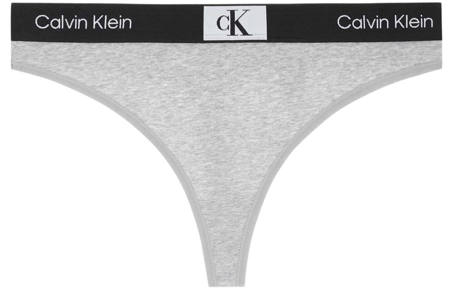 

Комплект женских трусов CALVIN KLEIN, цвет серый, меланжевый, 1 шт