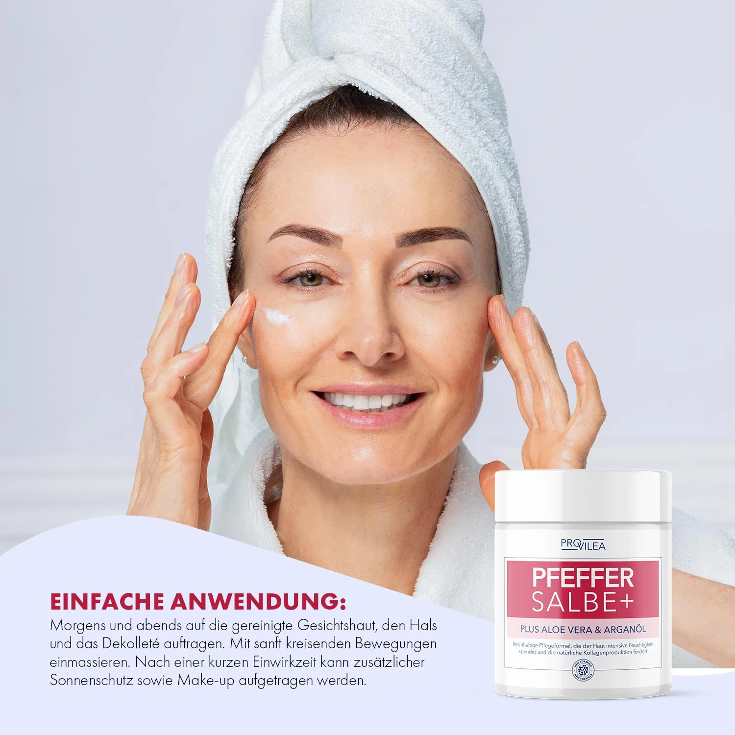 Интенсивный увлажняющий крем с перцем, алоэ вера и аргановым маслом Provilea Mayproducts — фото 3