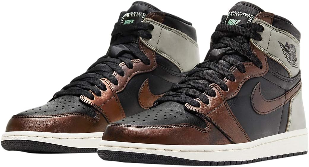 Мужские кроссовки Nike Air Jordan 1 Mid SE, черный — фото 3