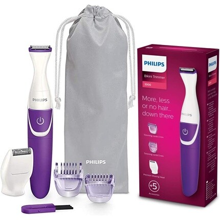 

Brt383/15 Триммер Bikinigenie, фиолетовый, 1 шт., Philips
