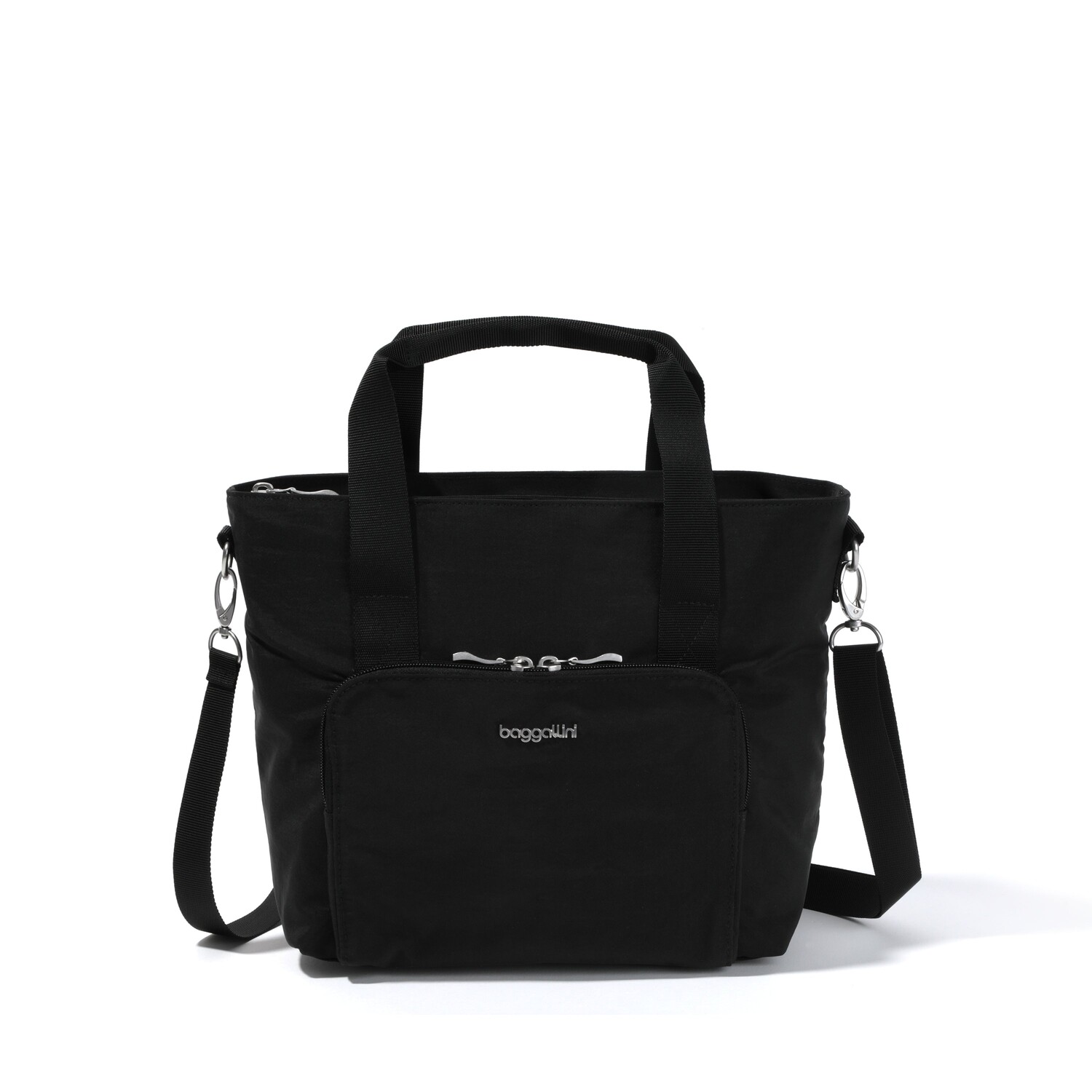 

Baggallini Женская сумка через плечо Avenue Satchel, черный