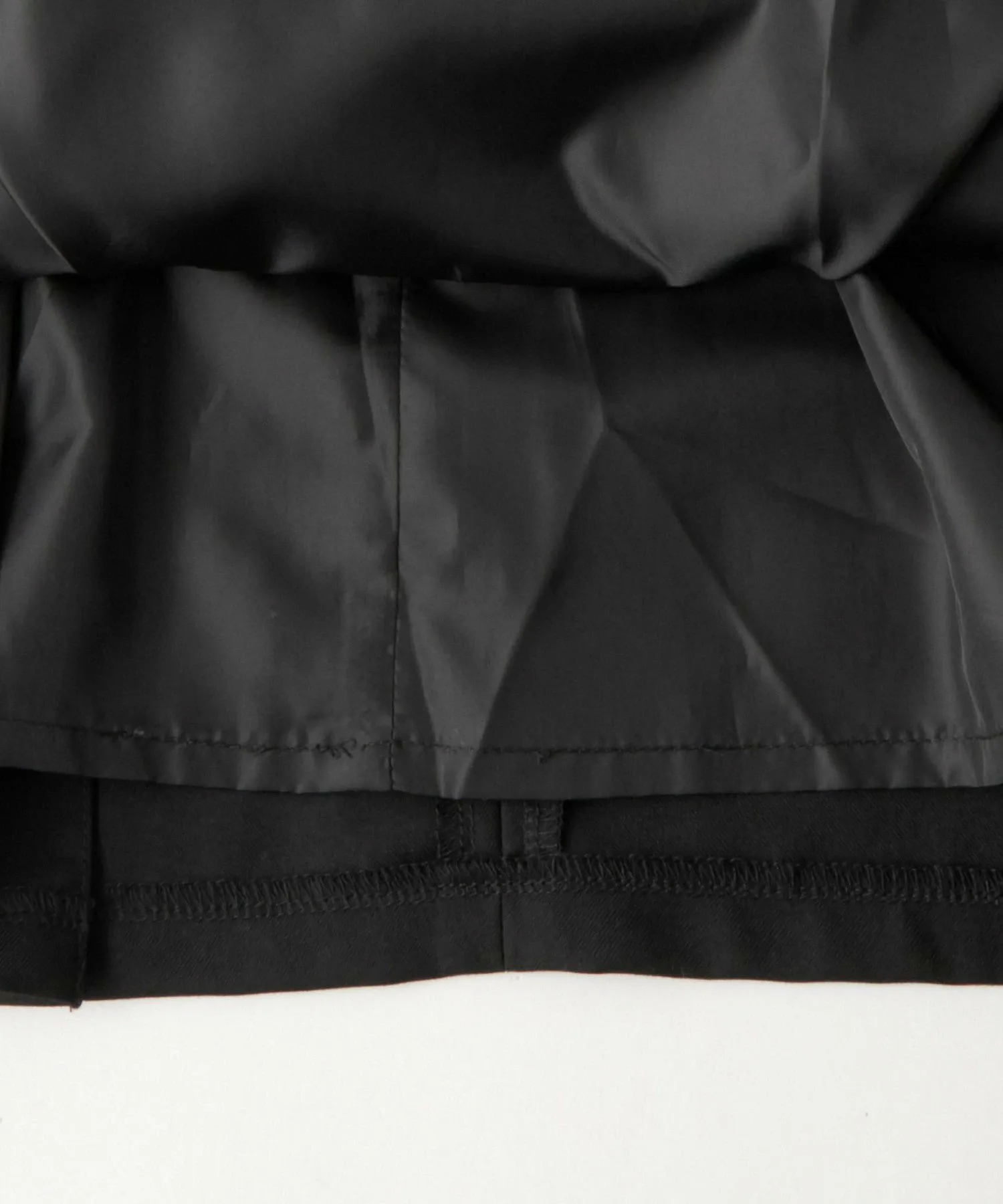 Плиссированная юбка-свитер с защипами / Детская 100-130 см United Arrows Green Label Relaxing, Black — фото 4