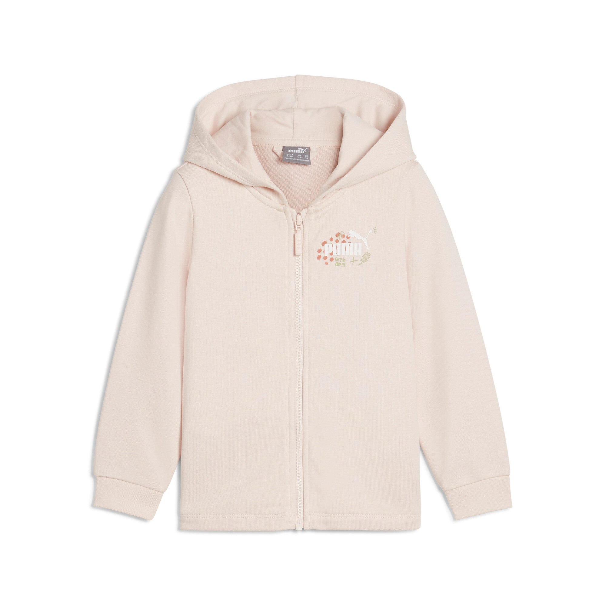 

PUMA Little Kids ESS+ Толстовка с капюшоном для детей, цвет island pink